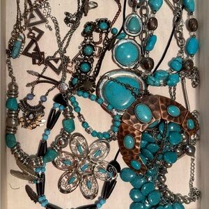Turquoise and Silver Jewelry Collection